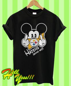 Pittsburgh Steelers Haters Gonna Hate Mickey Mouse T Shirt