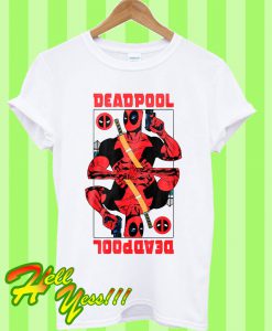 Playing Card Deadpool T Shirt