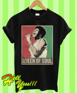 Queen Of Soul Aretha Franklin T Shirt