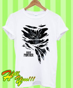 Ripped Black Panther T Shirt