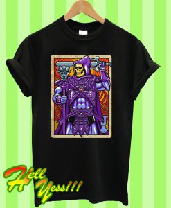 Skeletor Joker Playing Card T Shirt