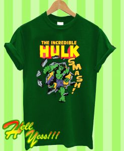 Smashing Entrance Incredible Hulk T Shirt