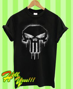 Spray Paint Punisher T Shirt