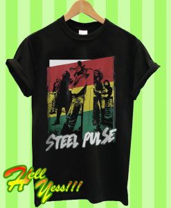 Steel Black Tee Steel Pulse T Shirt