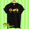 Sunflower Peace love teach T Shirt