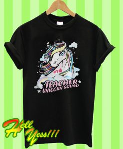 Teacher Unicorn Squad T Shirt