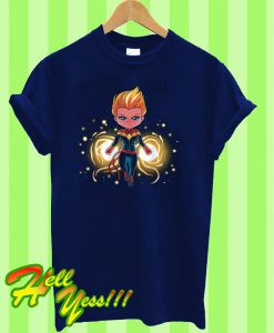 The Powerful Captain Marvel T Shirt