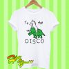 Unicorn Dinosaur To The Disco T Shirt