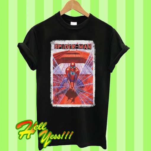 Water Proof Comic Cover Spider-Man T Shirt