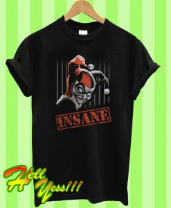 Womens Insane Harley Quinn T Shirt