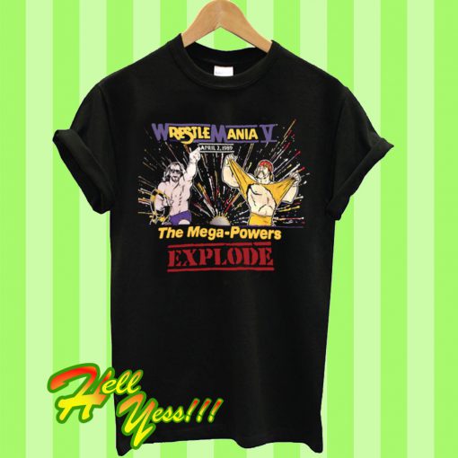 WrestleMania V The Mega Powers T Shirt