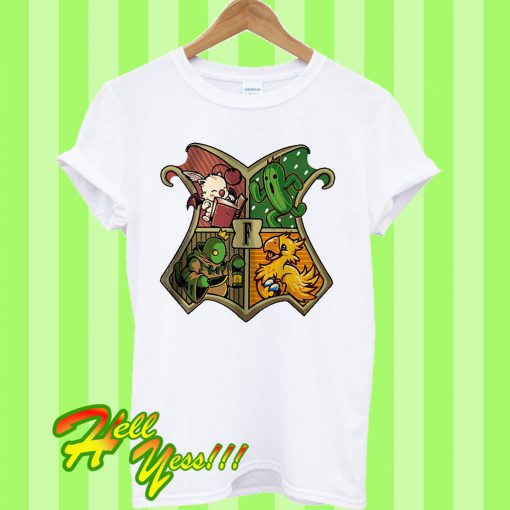 Cactuar, Chocobo, Moogle, and Tonberry I’m gamer T Shirt