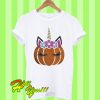 Unicorn pumpkin T Shirt