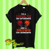 I'm a Crimson Tide on Saturdays and a Brown on Sundays T Shirt