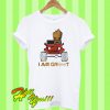 Jeep car and Groot I am Groot T Shirt