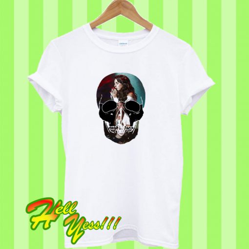 lana del rey skull T Shirt