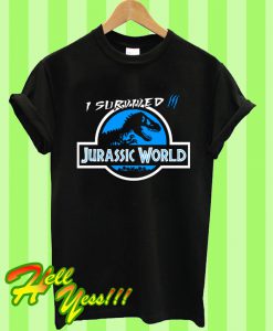 I Survived Jurassic World Long Sleeve T Shirt