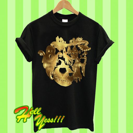 Scary Boo Boo Halloween Golden T Shirt