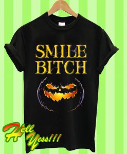 Scary Halloween Smile Bitch T Shirt