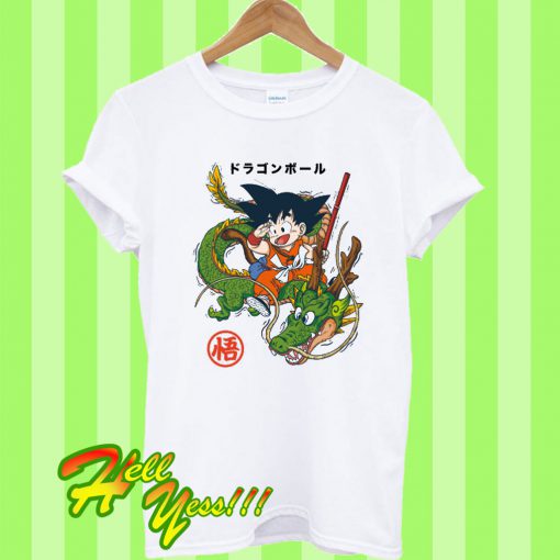 Shenron & Goku Kids T Shirt