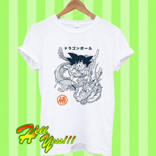 Goku And Shenron T Shirt