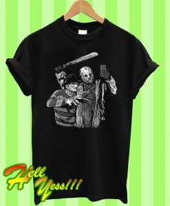 Freddy and Jason Selfie T Shirt