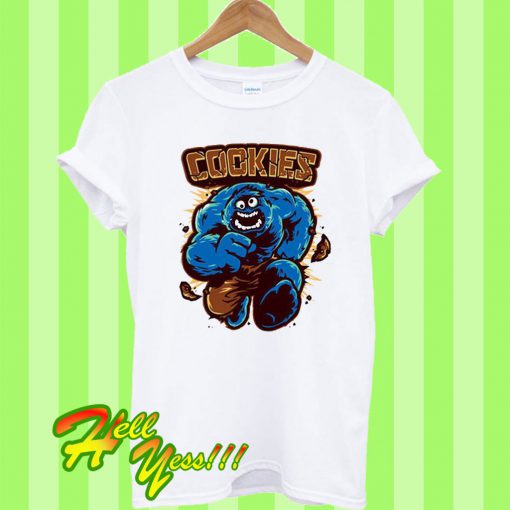 Jacked Cookie Monster T Shirt