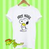 Free Hugs Snoopy T Shirt