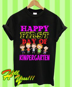 First Day Of Kindergarten T Shirt