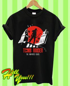 The Animated Tomb Raider T Shirt