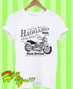 Motor Haggard Vintage Garage T Shirt