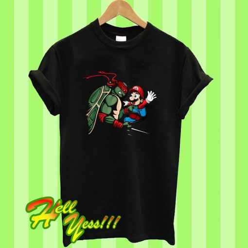 Raphael Meets Mario T Shirt