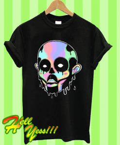 Melting Skull T Shirt