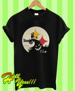 Original Jack Skellington And Sally Pittsburgh Steelers T Shirt