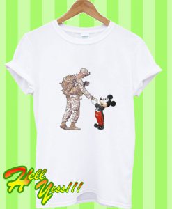 Thankful Veteran Disney Mickey Mouse T Shirt