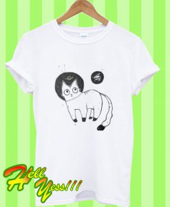 Cat Planet Spaceman Cosmonaut T Shirt