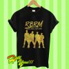 RBRM Ronnie Bobby Ricky And Mike Gold T Shirt