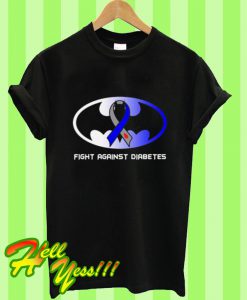 Batman Fight Against Diabetes T Shirt