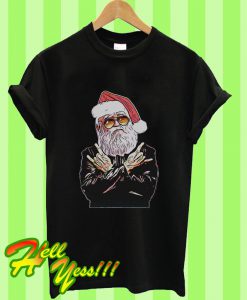 Rock N’ Roll Santa T Shirt