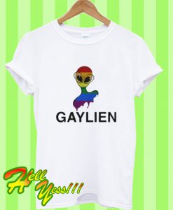 Gaylien LGBT Rainbow Pride Parade T Shirt