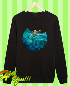 Aquaman And Sharks Sweatshirt