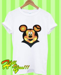 Halloween Mickey Mouse Vampire Window Decor T Shirt