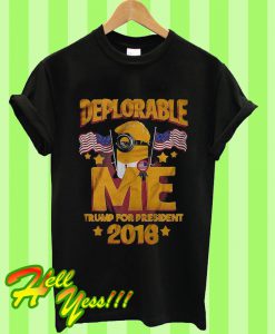 Deplorable Me Trump For President 2016 T Shirt