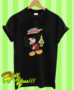 Mountain Dew Mickey Mouse T Shirt