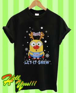 Minion Atlanta Braves Ugly Christmas T Shirt