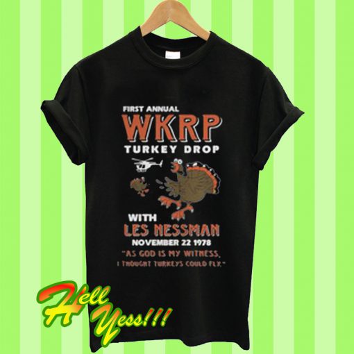 First Annual WKRP Turkey T Shirt