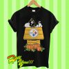 Pittsburgh Steelers Snoopy Pumpkin House Nfl T Shirt