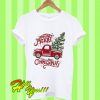 Merry Christmas Rustic Truck T Shirt