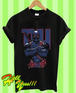 Giants Deadpool New York Giants T Shirt