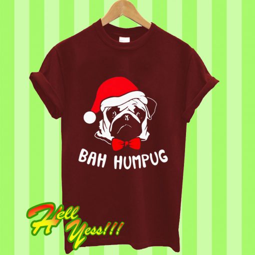 Bah Humpug Dog Funny T Shirt
